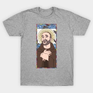 Manu Ginobili Stained Glass T-Shirt